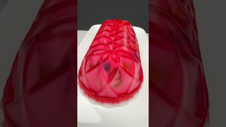 How Did They Make This Amazing Dessert? 🍇🫐🍓 #jelly #dessert #satisfying #asmr