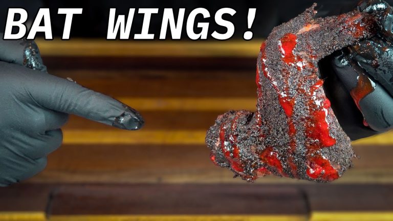 Spooky Smoked Bat Wings! | Ash Kickin' BBQ
