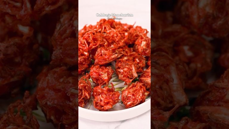 Cabbage Manchurian #chefajaychopra #indianfood #recipe #cooking #indianrecipe #trending #fyp