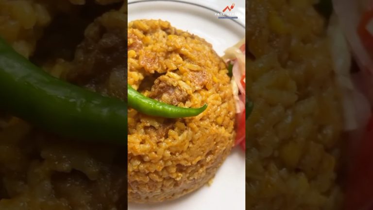 মেঘলা দিনে বিফ ভুনা খিচুড়ি 😍 | Beef Bhuna Khichuri Recipe #shorts