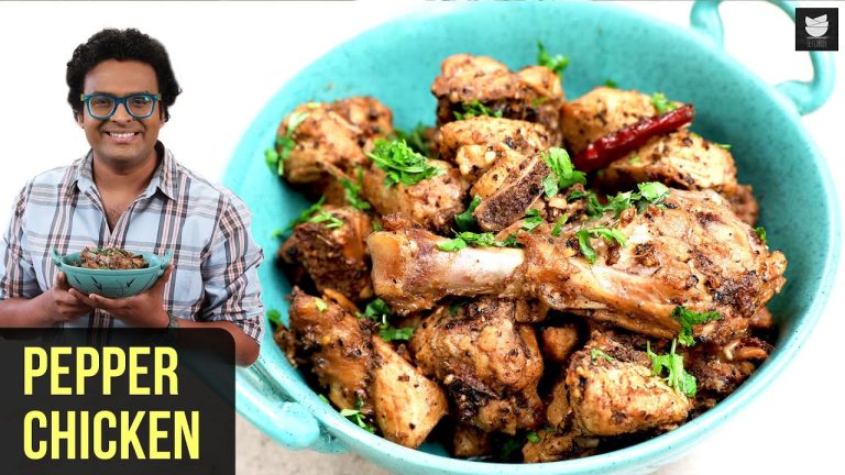 Pepper Chicken Recipe | How To Make Pepper Chicken Dry | Pepper Chicken Roast By Varun Inamdar