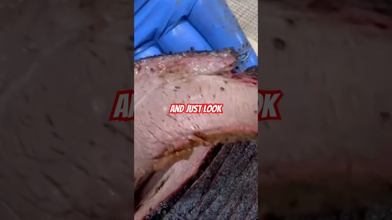 Beautiful barky Australian wagyu brisket! #brisket #beef #bbq #bbqmeat #meat #texasbrisket 🔥🔥