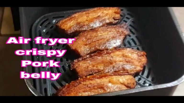 Air fryer pork belly recipe/ crispy pork belly air fryer #airfryerporkbellyrecipe #crispyporkbell