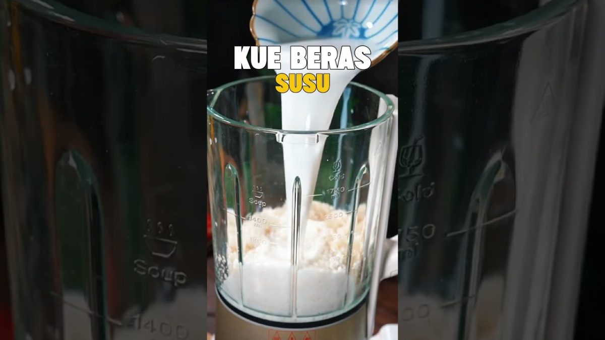 Kue Beras Tradisional Cepat Jadi, Cuma Diaduk-Aduk! #resepmudah #resepviral #kuekukus