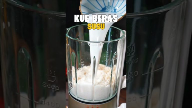 Kue Beras Tradisional Cepat Jadi, Cuma Diaduk-Aduk! #resepmudah #resepviral #kuekukus