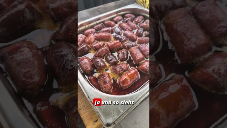Chorizo Burnt Ends – die schnellen Candy Bites vom Grill Rezept DADs BBQ short