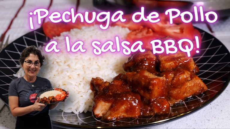 ¡Pechuga de Pollo, a la salsa BBQ!