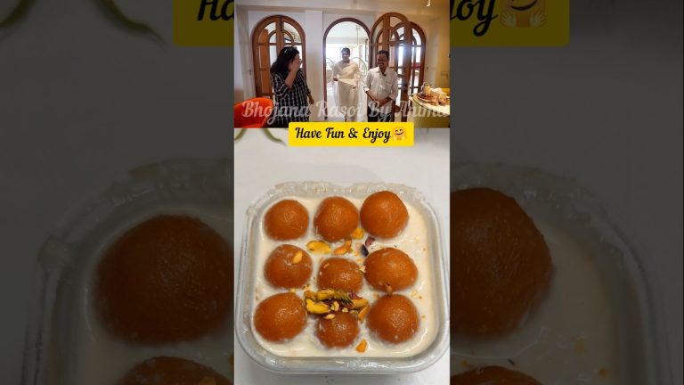 Best Easy Dessert Gulab Jamun Rusk Pudding❤#shorts #farahkhan #trending #food #youtubeshorts