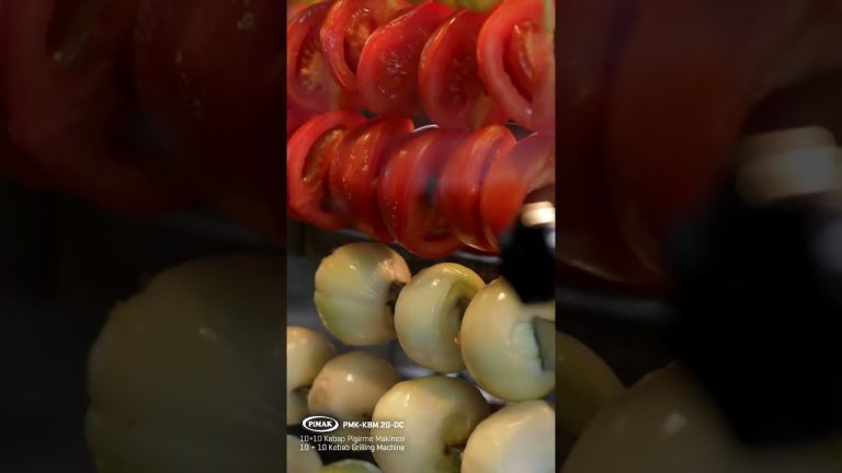 Turcobazaar Vertical Gas Kebab & Shashlik Grill – Lava Rock BBQ, 4 kW (3439 kW equiv)