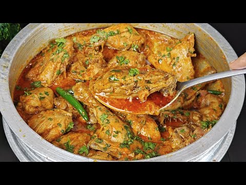 Fried Chicken Gravy Recipe | Chicken Fry Korma | Fried Chicken Ka Salan