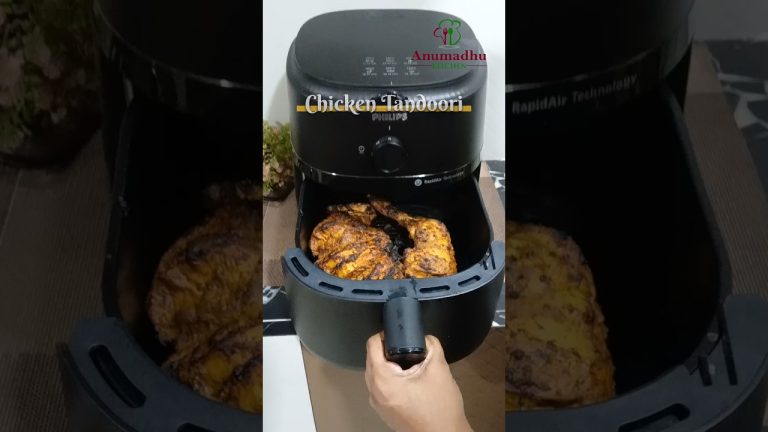Tandoori Chicken in Air fryer 🔥 🍗 | तंदूरी चिकन #tandoori #chicken #airfryer #recipe #viralshorts