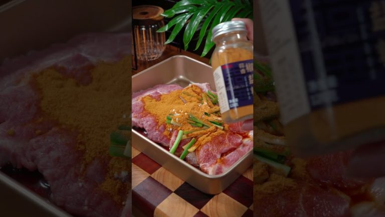 椒盐猪排这样做，外酥里嫩  #椒盐猪排 #家常菜 #美食 #烹飪 #家庭菜 #food #cooking