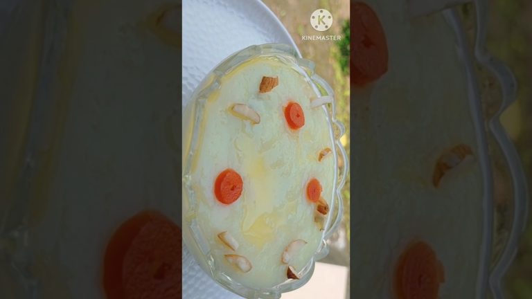 মিষ্টি খেতে ইচ্ছে করলে এই রেসিপিটা ট্রাই করতে পারো। #lovely #shots #sweet #easyrecipe #viral