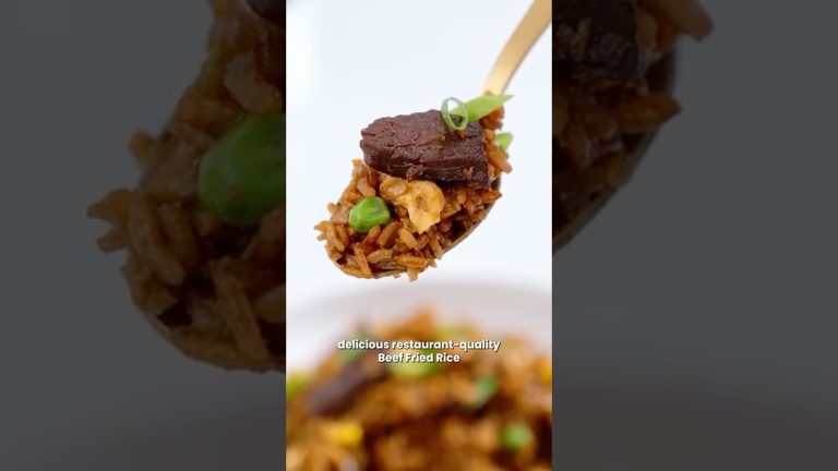 Beef Fried Rice Recipe JUST like Takeout 🥡