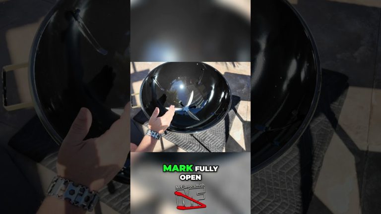 Grill Masterclass  Mark Your Vents for Perfect BBQ Every Time!