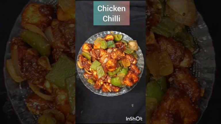 Chicken chilli recipe #shorts #youtubeshorts #chickenchilirecipe #birdtrend