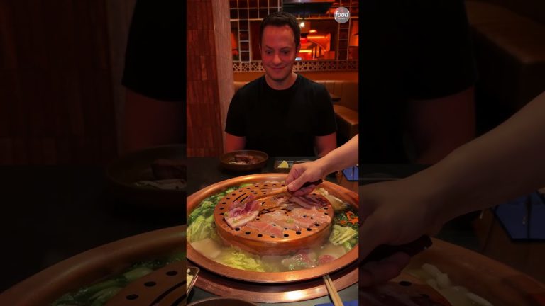 Heaven is A5 wagyu sizzled over a Thai BBQ…