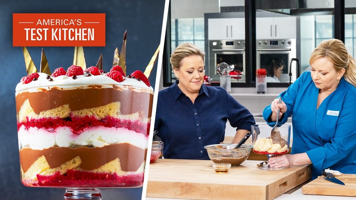 Our Chocolate Raspberry Trifle is a Holiday Party Showstopper | America’s Test Kitchen