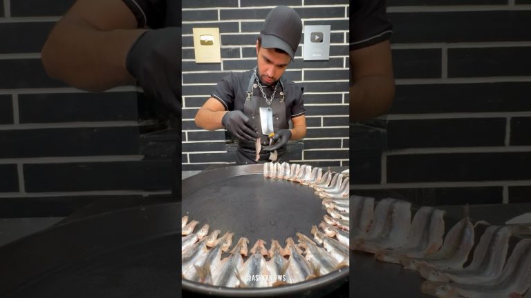 Anchovy fish with rice recipe🐟🍚#fish #cooking #recipe #shorts