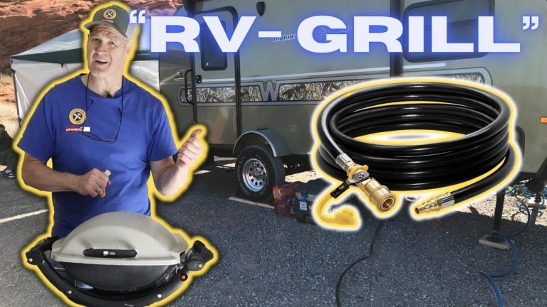 WeberQ Grill Quick Connect Conversion – RV Edition