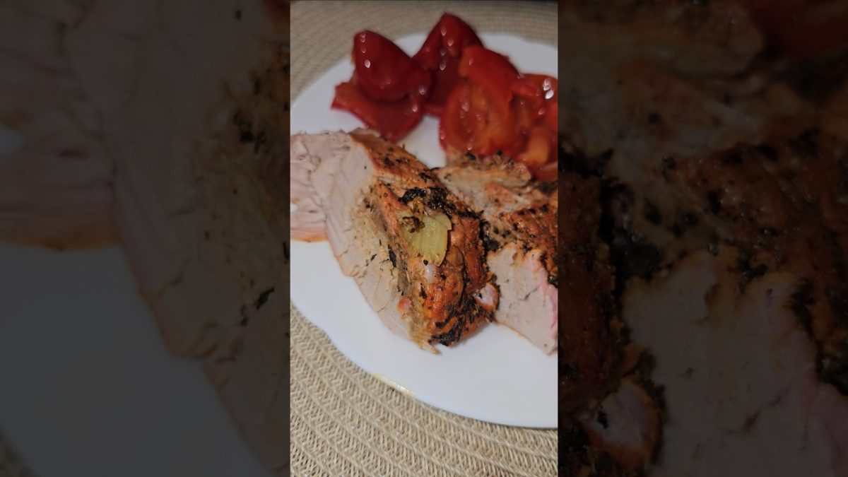 Mușchiuleț de porc la cuptor cu garnitura de gogosar murat #viralvideo #food #viral #dailyvlog