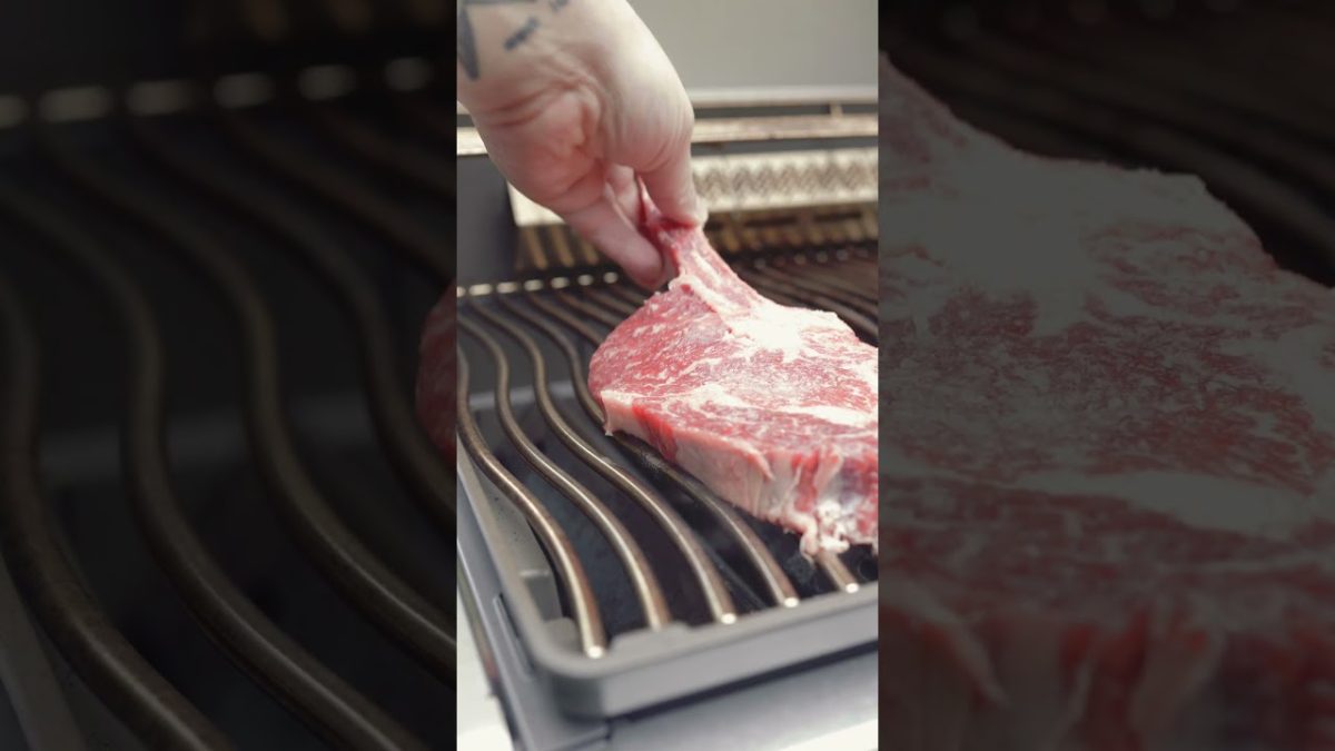 Steak Sizzled on the Rogue PRO-S 525 🔥 #bbq #grilltime #grill #steak