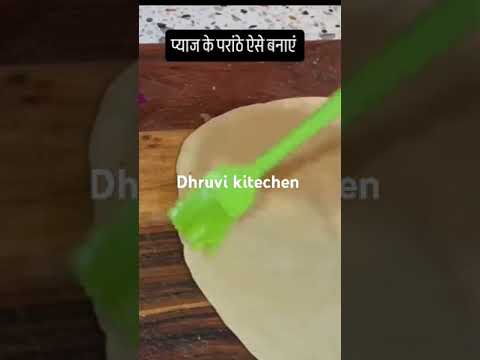 #shorts video #pyaza ka paratha recipe 😋😋