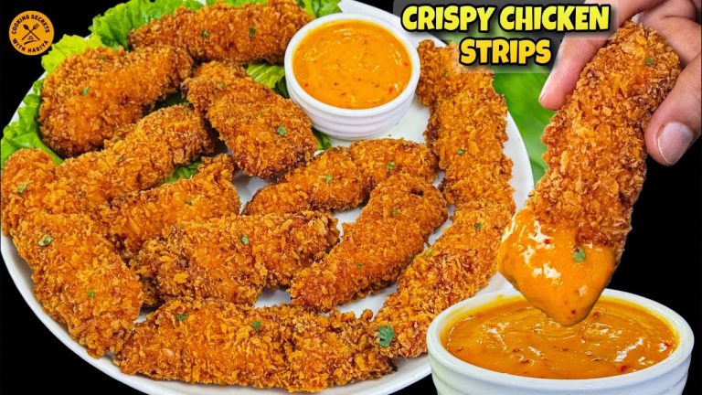 KFC Style Chicken Strips Recipe |Fried Chicken Recipe | Extra Crispy Chicken Tenders