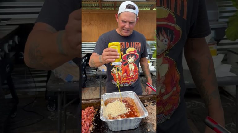 Quick & Easy BBQ Baked Beans on the Flattop Griddle | @LovieSauceBbq | Let’s Go!