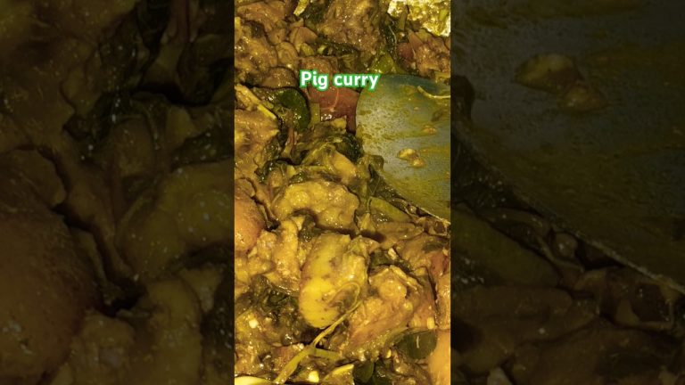 #viral #ytshorts #cooking #trending #youtubeshorts #pig curry #pork curry#pandi