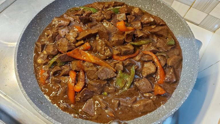 ADOBONG PORK LIVER! Mapapaextra rice ka dito promise!!