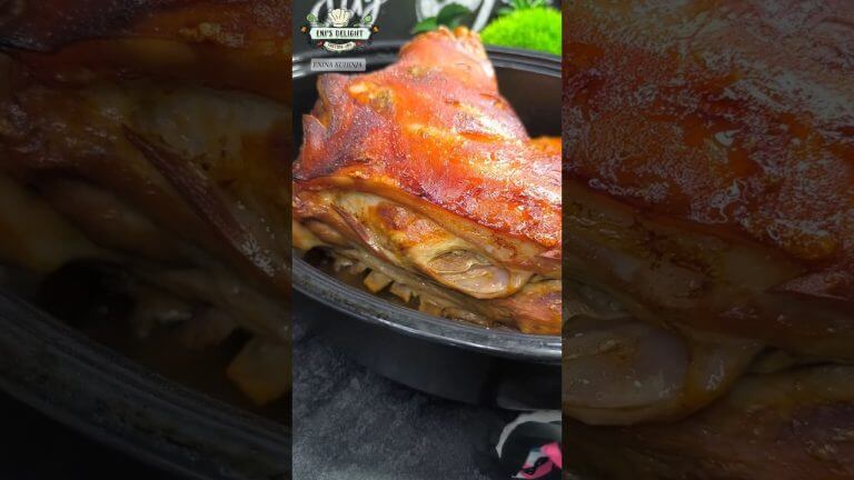 NAJBOLJE DOMAĆE PRASEĆE PEČENJE! Hrskavo, sočno i mirisno kao iz pečenjare! 👌💯 @eninakuhinja