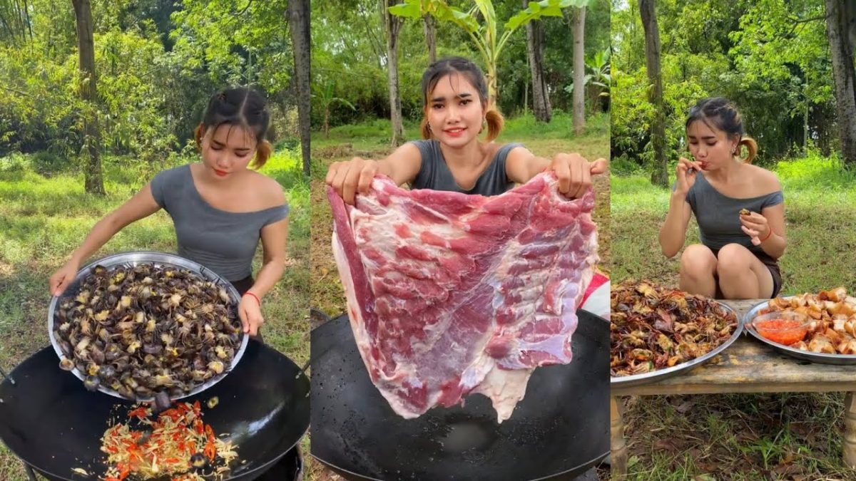 How to cook pork with crape recipe