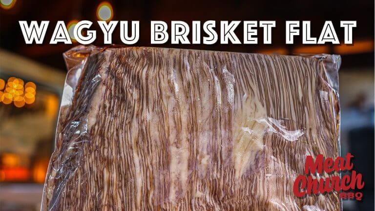 Insanely Marbled Wagyu Brisket Flat!
