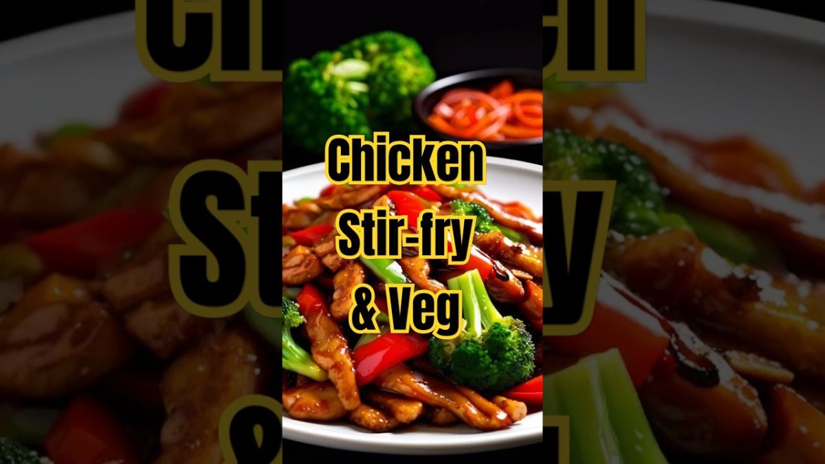 Quick & Delicious Stir-Fried Chicken with Mixed Vegetables #stirfriedchicken #stirfrychicken