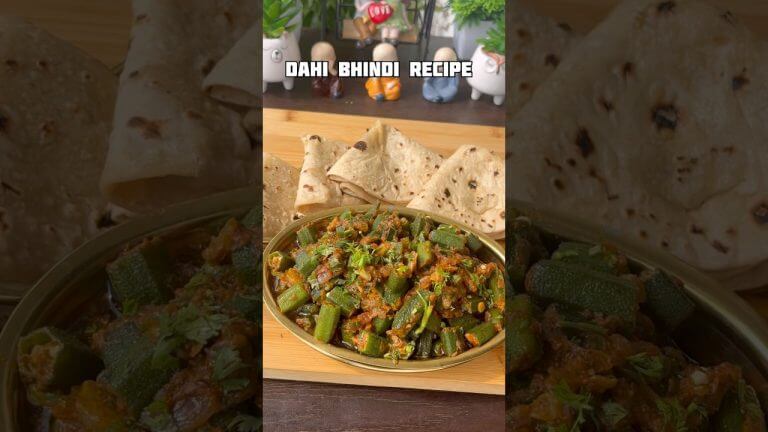 Dahi Bhindi Recipe #shorts #bhindi #dahibhindi #recipe #trending #viral #bhindifry #shortvideo #food