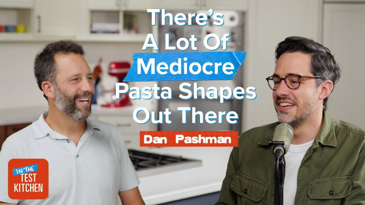 How Dan Pashman Invented a New Pasta Shape (Cascatelli) | In The Test Kitchen