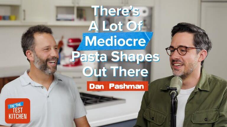 How Dan Pashman Invented a New Pasta Shape (Cascatelli) | In The Test Kitchen