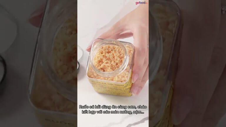 Ruốc cá hồi Nauy – thơm ngon, hương vị nhà làm