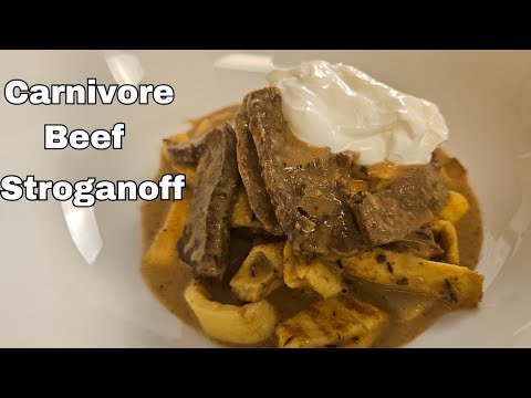 Beef Stroganoff Recipe Carnivore Style!