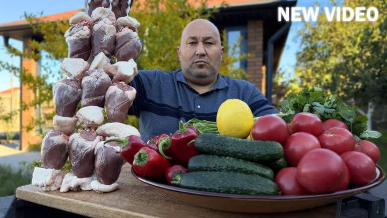 Lamb Heart on Skewers — Traditional BBQ Recipe!