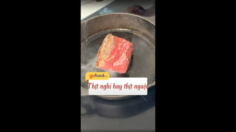 Để thịt nghỉ có phải giống với thịt nguội? #gofood #gofood_vn #steak