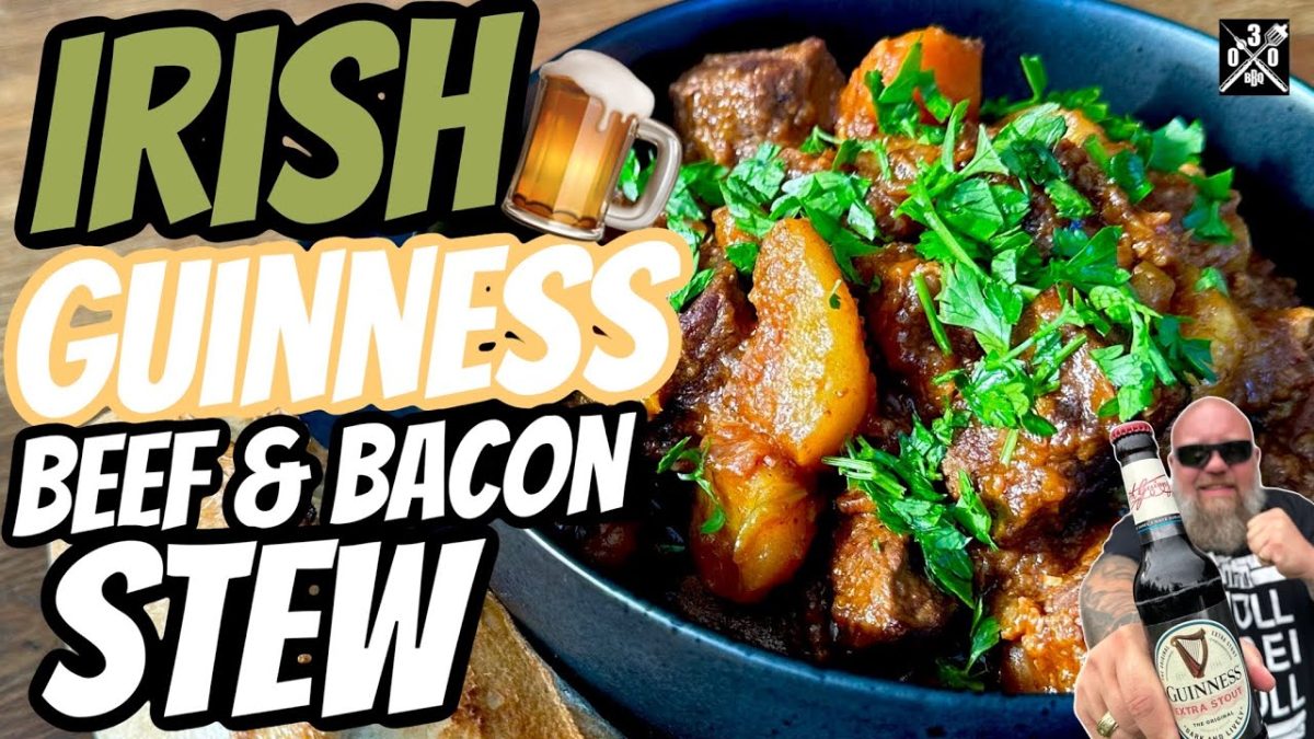 Eintopf des Jahres Irish GUINNESS Bacon Stew – 030 BBQ