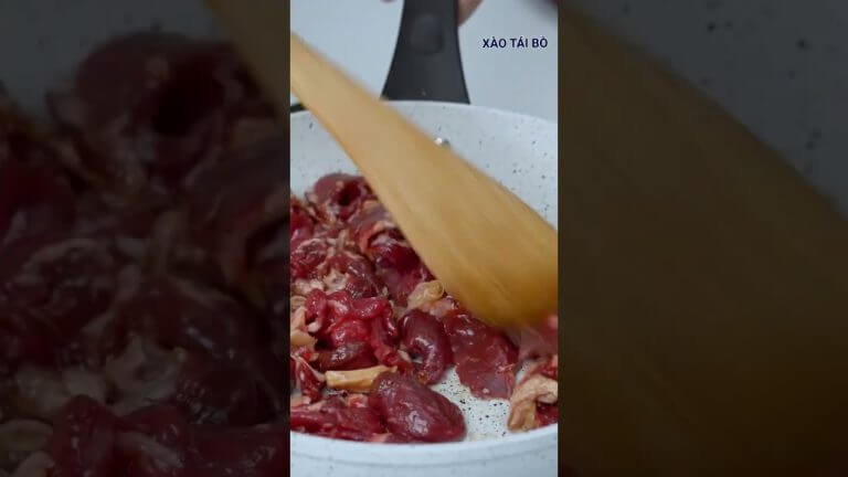 Làm món thịt bò xào dưa chua ăn đưa cơm nịnh miệng #gofood #recipe #cuisine