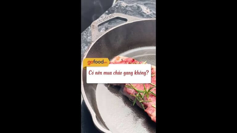 Chảo gang chỉ dùng chế biến Steak, đúng hay sai? #gofood #gofood_vn #lodgecastiron