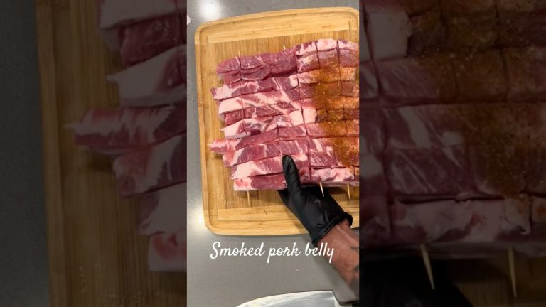 Pork belly bites #bbq #meat #porkbelly