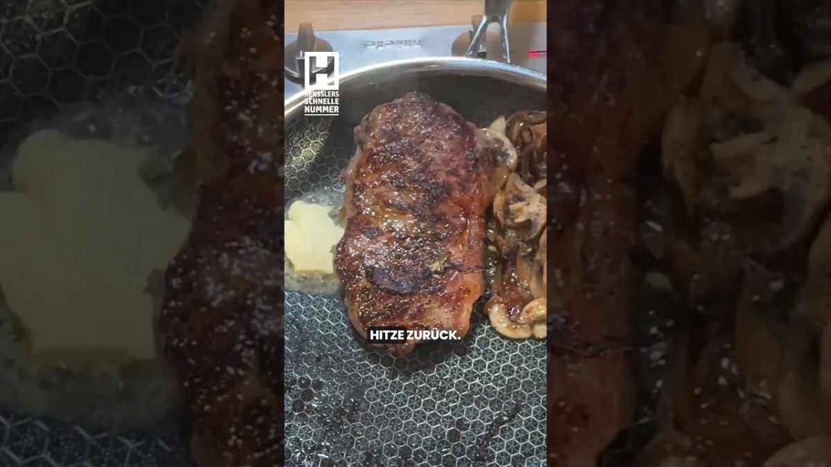 Rumpsteak mit Sauce béarnaise🥩🔥