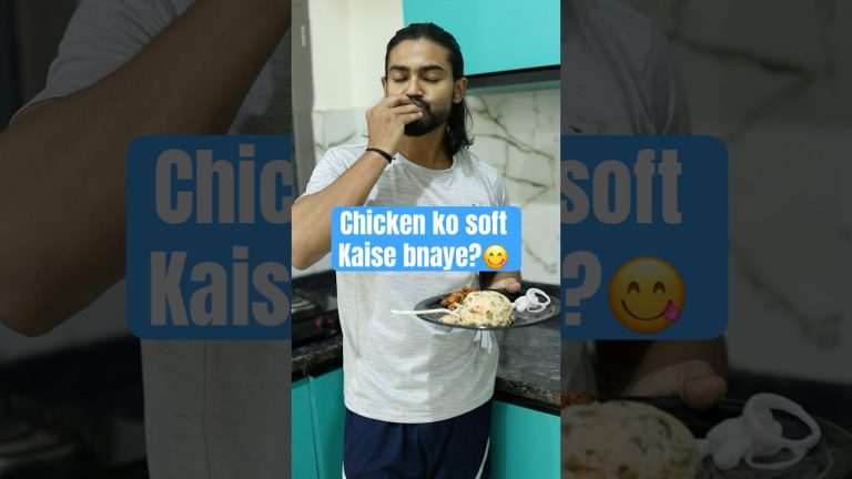 📌Chicken Soft & Juicy Kaise bnaye? #chickenbreastrecipe #chickenrecipe #gym #viralshort #fitness