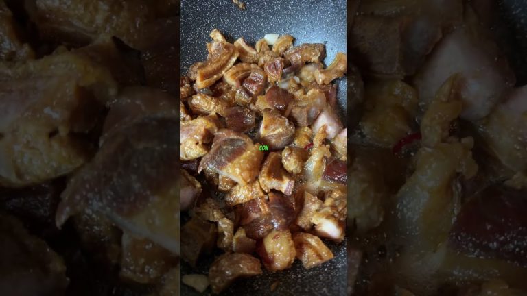 Chicharrón con cebolla😋