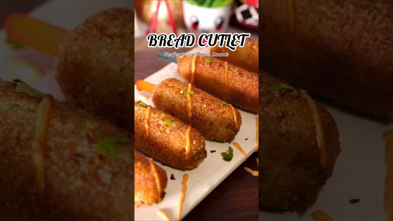 TRENDING BREAD CUTLET RECIPE 😋😍 #shorts #trending #viralvideos #potato #recipe